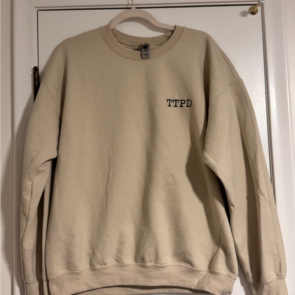 Taylor Swift “TTPD” The Tourtured Poets Department Embroidered Crewneck